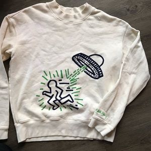 Keith Haring crew neck.